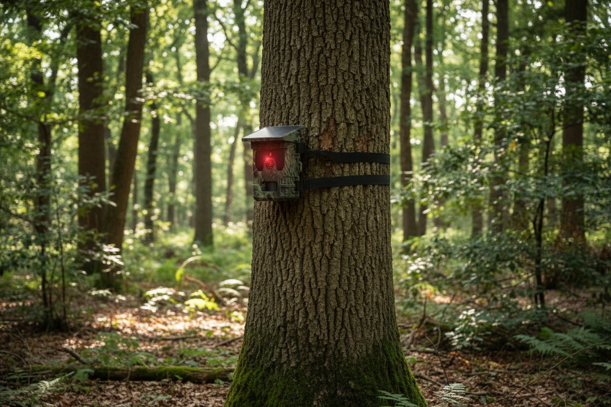 Caméra de Chasse Solaire avec Écran, Vision Nocturne et Détection de Mouvement – camerasdechasse