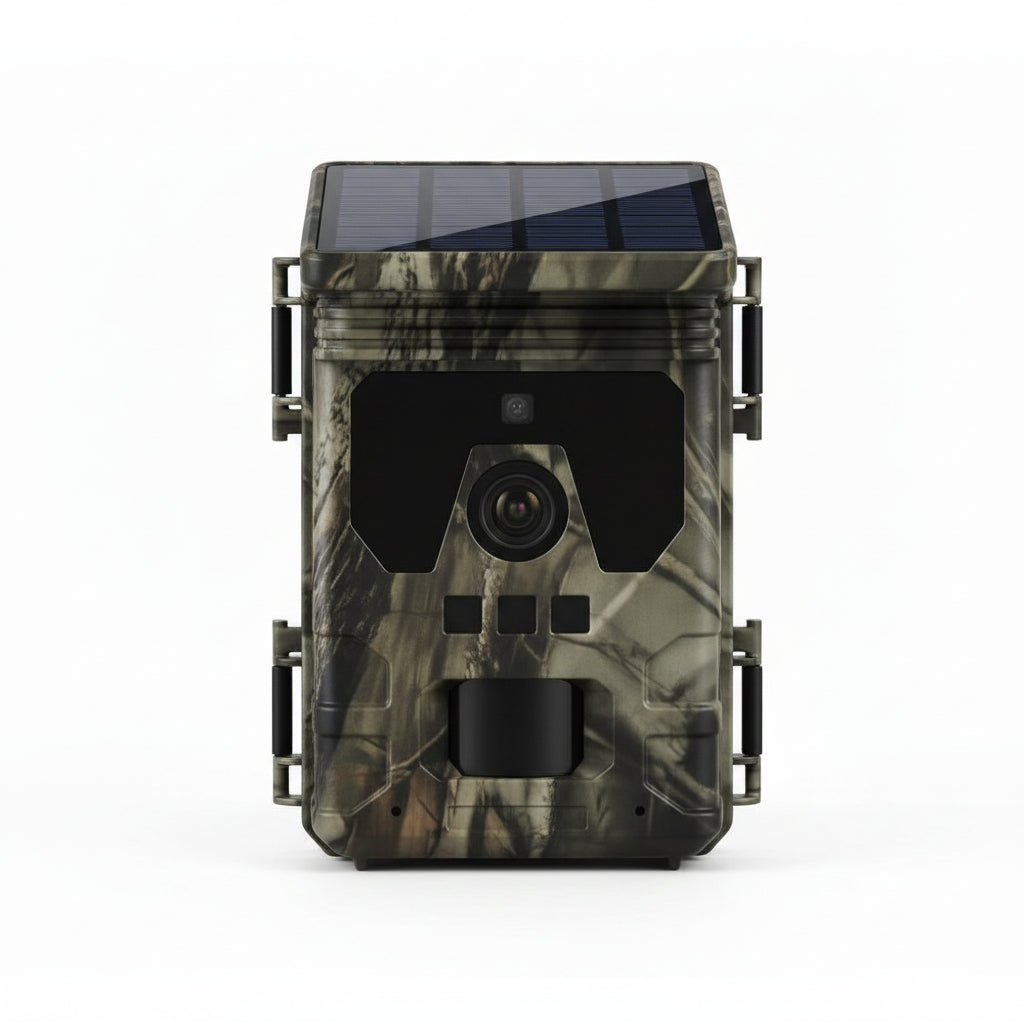 Caméra de Chasse Solaire avec Écran, Vision Nocturne et Détection de Mouvement – camerasdechasse