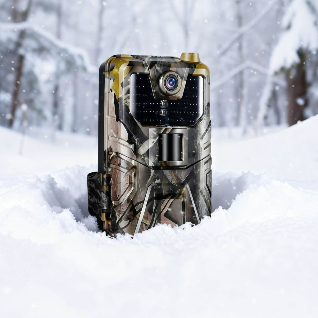 Caméra de Chasse 4K avec 4G+ et Application Mobile, Vision Nocturne et Détection de Mouvement – camerasdechasse